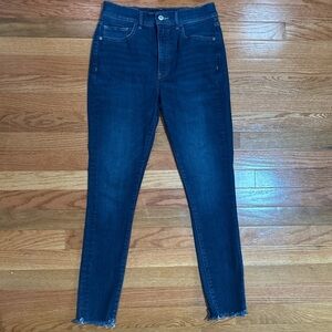 Express Women's Blue Skinny Jeans